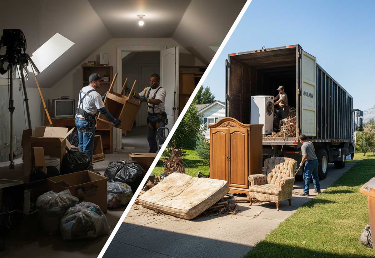 Junk Removal vs Junk Hauling
